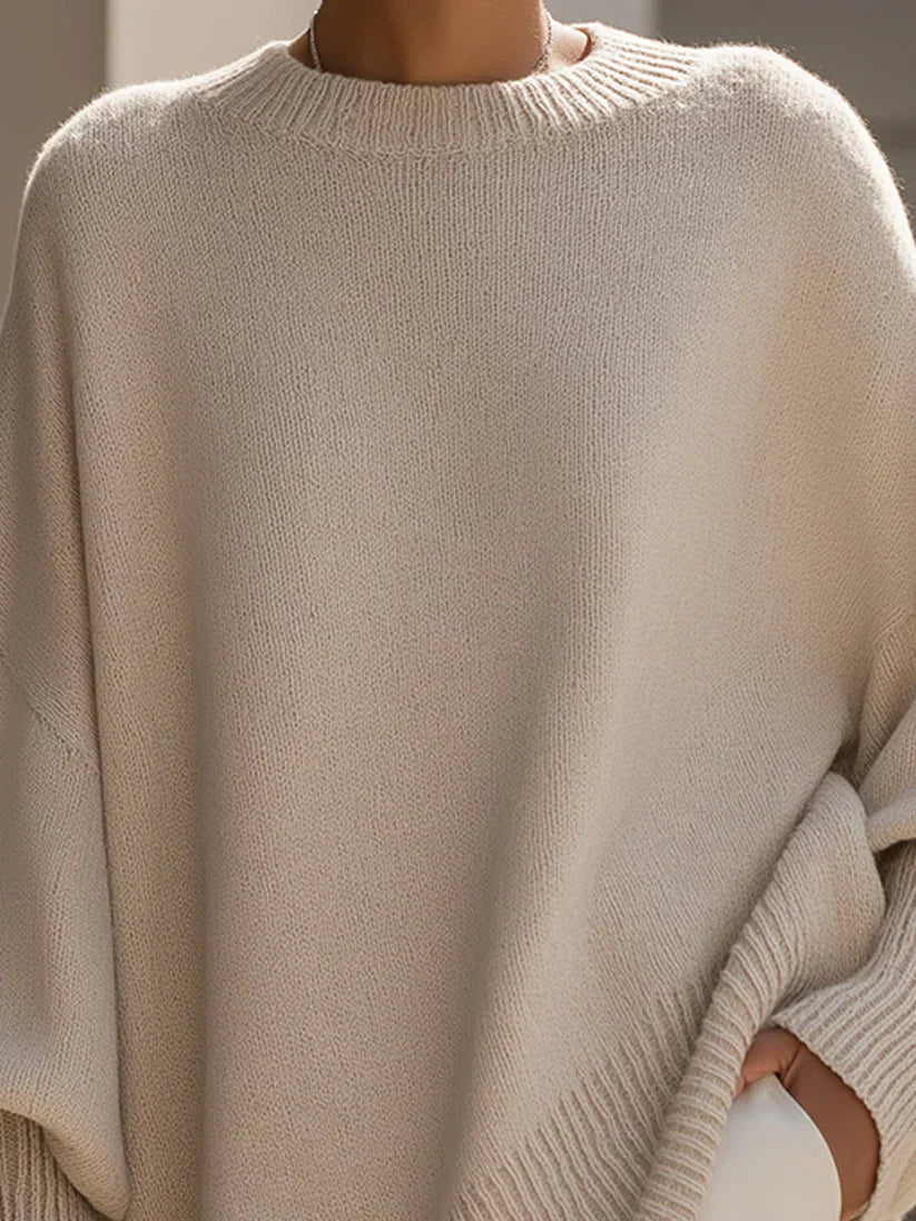 Valentina | Sueter tipo poncho extra grande